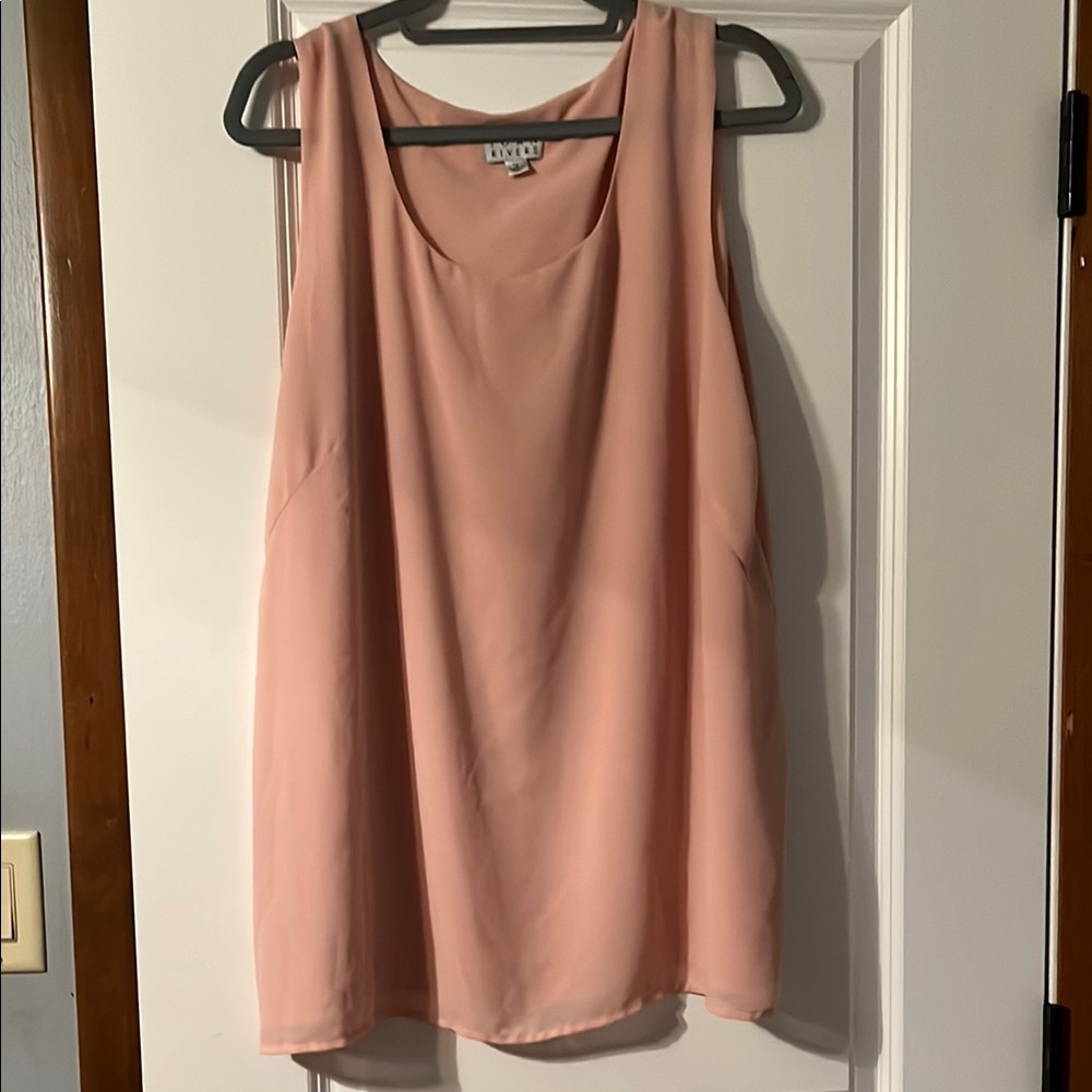 Joan Rivers Soft Pink Tank Top